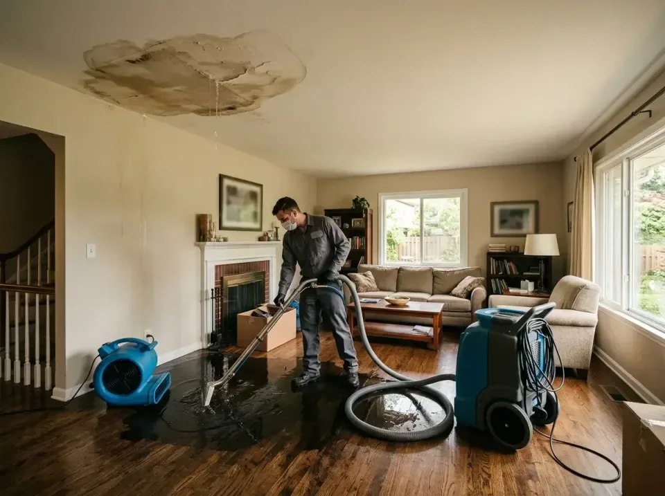 attic-pipe-burst-ceiling-drip-008 — frequently asked questions, Water Damage Restoration & Carpet Care in Pittsburgh, PA
